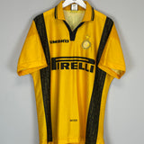 1996/97 INTER MILAN ZAMORANO #9 THIRD SHIRT (L) UMBRO
