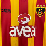 2004/05 GALATASARAY YAMAC #10 HOME SHIRT (M) UMBRO