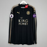 2017/18 LEICESTER CITY MAHREZ #26 *BNWT* L/S AWAY SHIRT (XL) PUMA