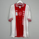 1996/97 AJAX *BNWOT* HOME SHIRT (XXL) UMBRO