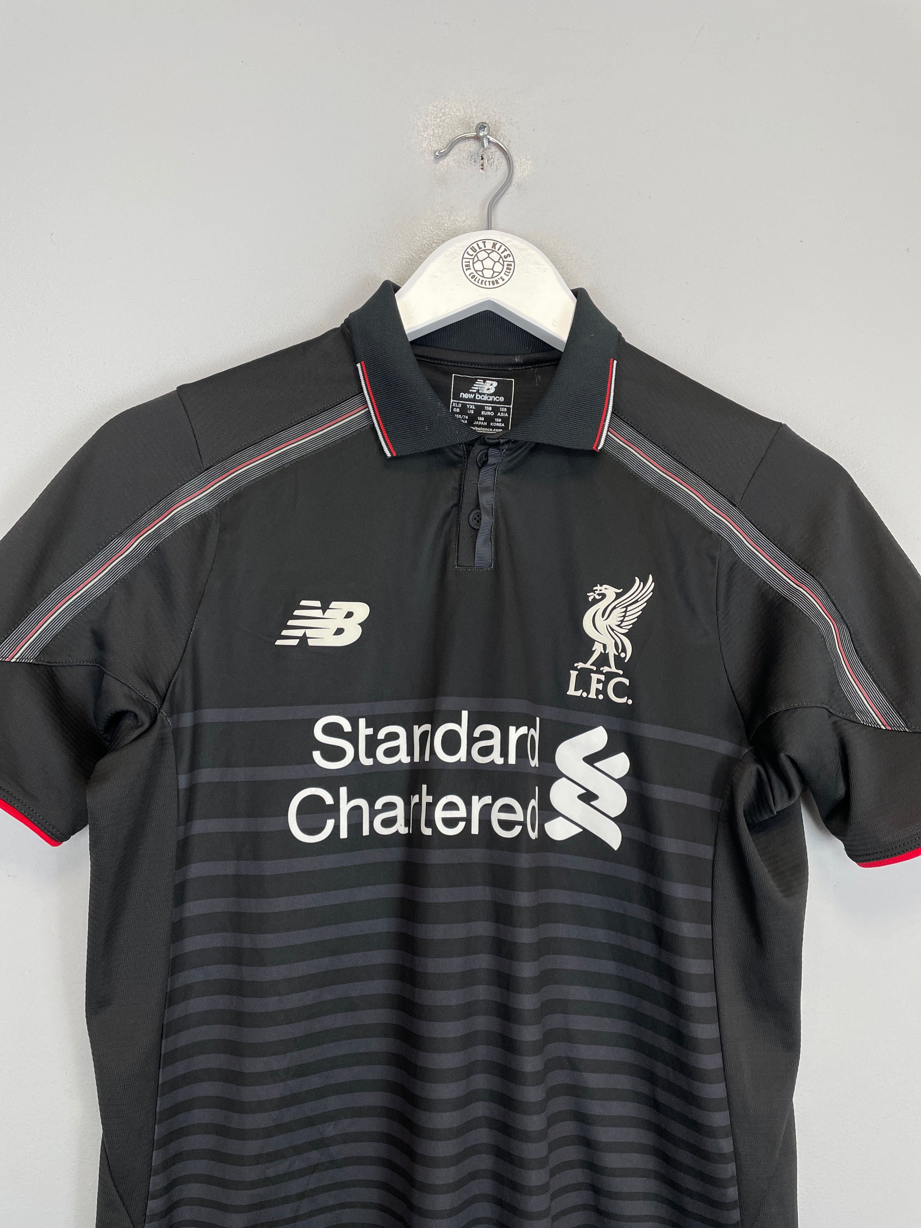 Shop 2015/16 LIVERPOOL SKRTEL #37 THIRD SHIRT (XL.KIDS) NEW BALANCE, classic football shirts, vintage football shirts & retro soccer jerseys at Cult Kits