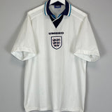 1995/97 ENGLAND HOME SHIRT (XL) UMBRO