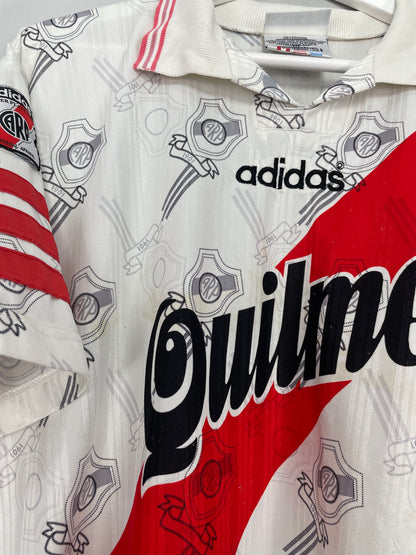 1996/98 RIVER PLATE #23 HOME SHIRT (M) ADIDAS