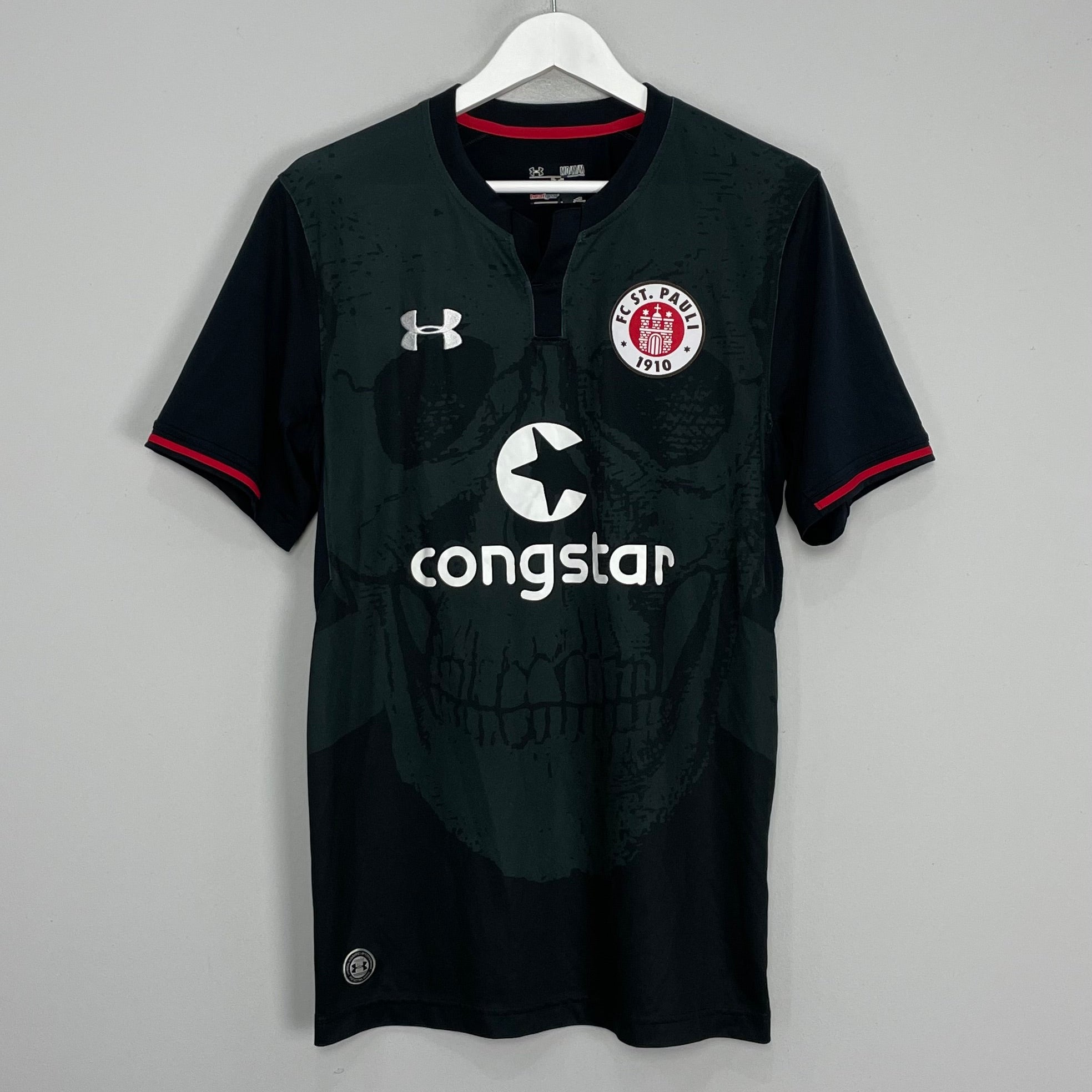Shop 2016/17 ST PAULI THIRD SHIRT (M) UNDER ARMOUR, classic football shirts, vintage football shirts & retro soccer jerseys at Cult Kits