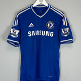 2013/14 CHELSEA OSCAR #11 HOME SHIRT (M) ADIDAS