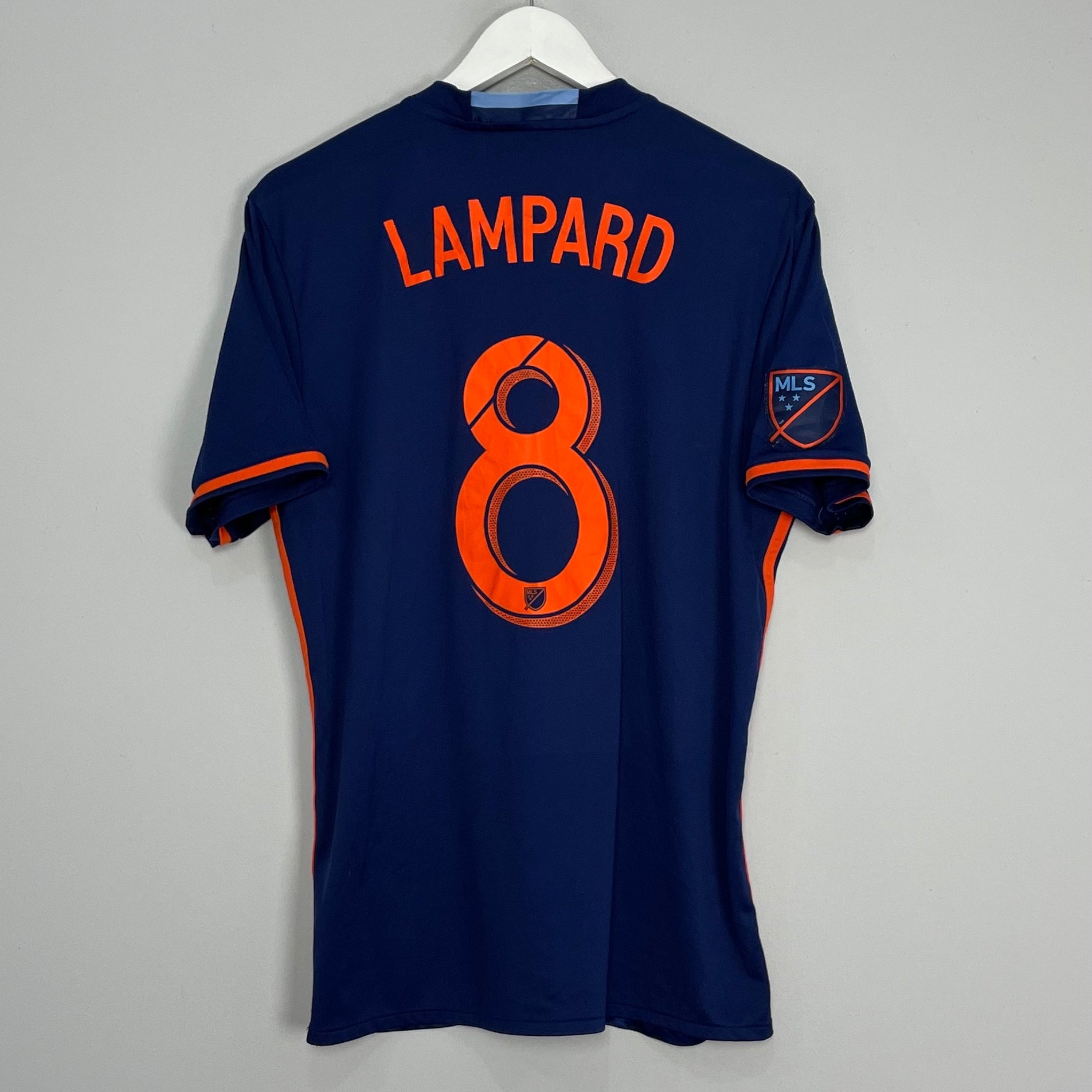 Shop 2016/17 NEW YORK CITY LAMPARD #8 AWAY SHIRT (L) ADIDAS, classic football shirts, vintage football shirts & retro soccer jerseys at Cult Kits