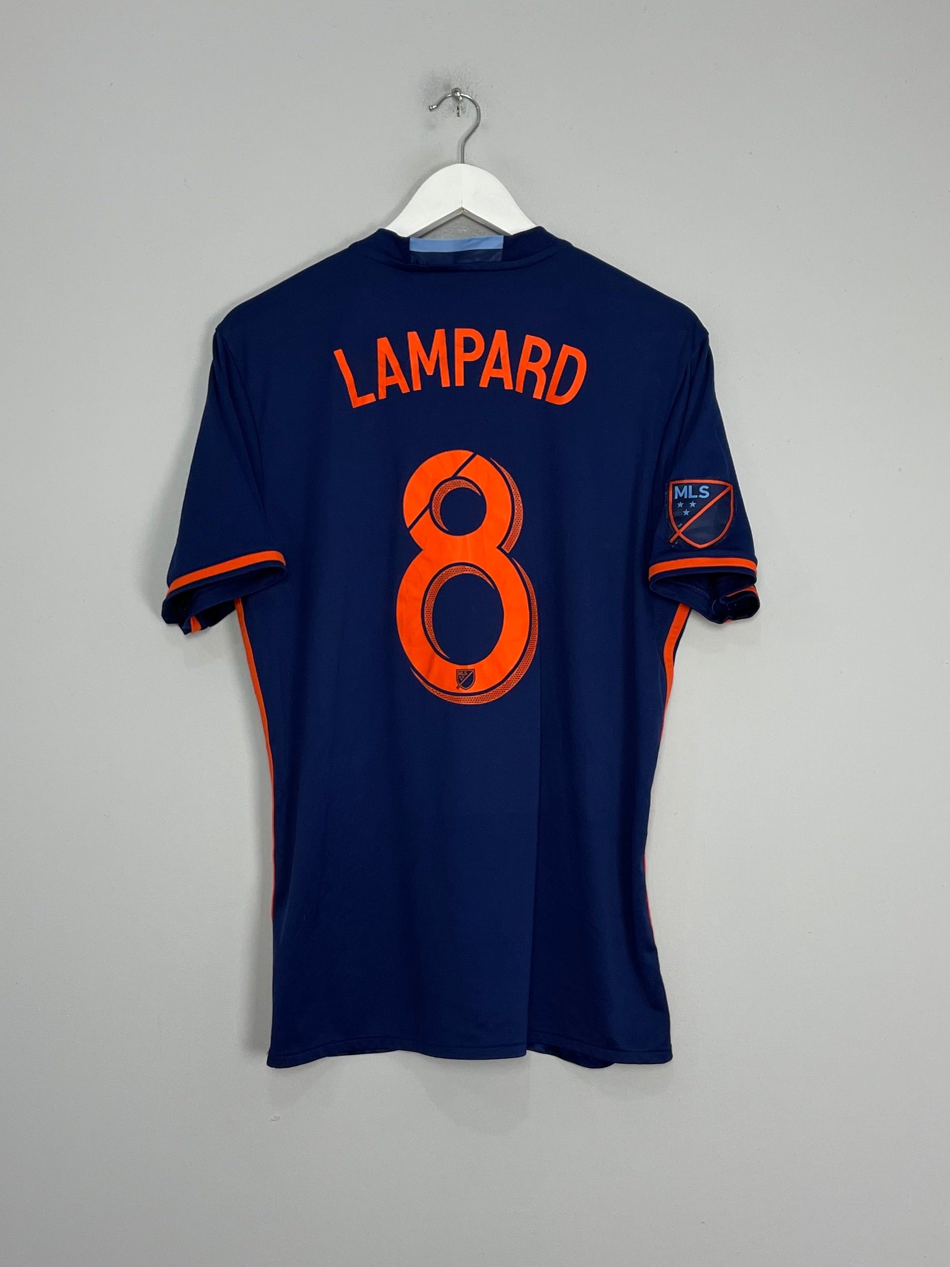 Shop 2016/17 NEW YORK CITY LAMPARD #8 AWAY SHIRT (L) ADIDAS, classic football shirts, vintage football shirts & retro soccer jerseys at Cult Kits