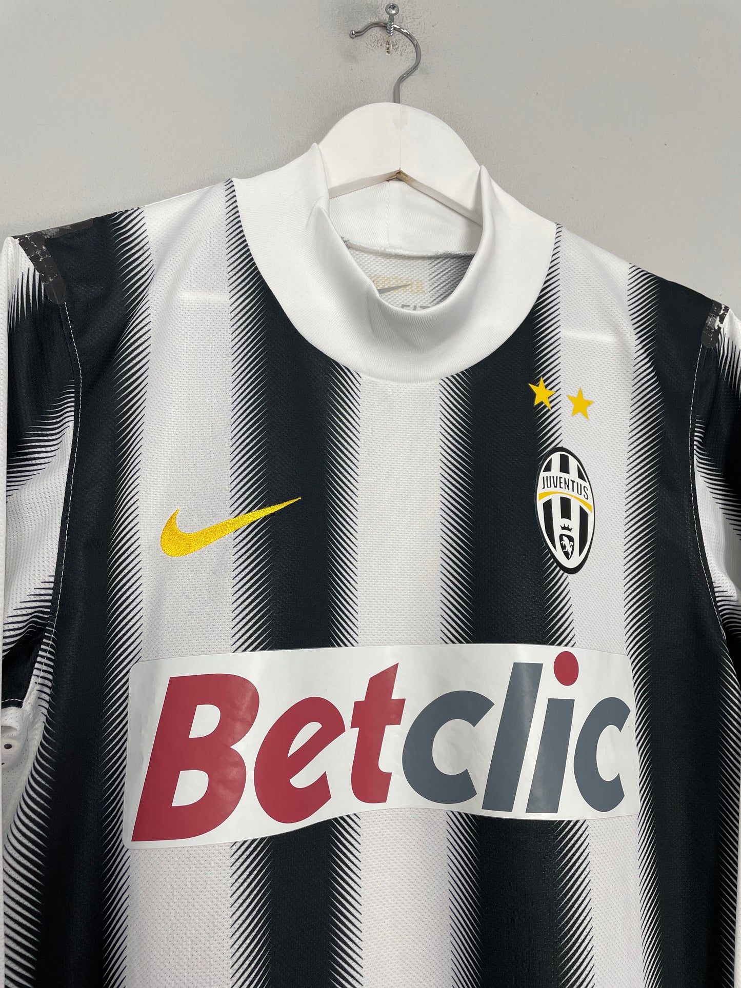 2011/12 JUVENTUS *PLAYER ISSUE* L/S HOME SHIRT (L) NIKE