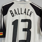 2004/05 GERMANY BALLACK #13 HOME SHIRT (L) ADIDAS