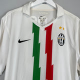 2010/12 JUVENTUS DEL PIERO #10 *BNWT* AWAY SHIRT (XL) NIKE