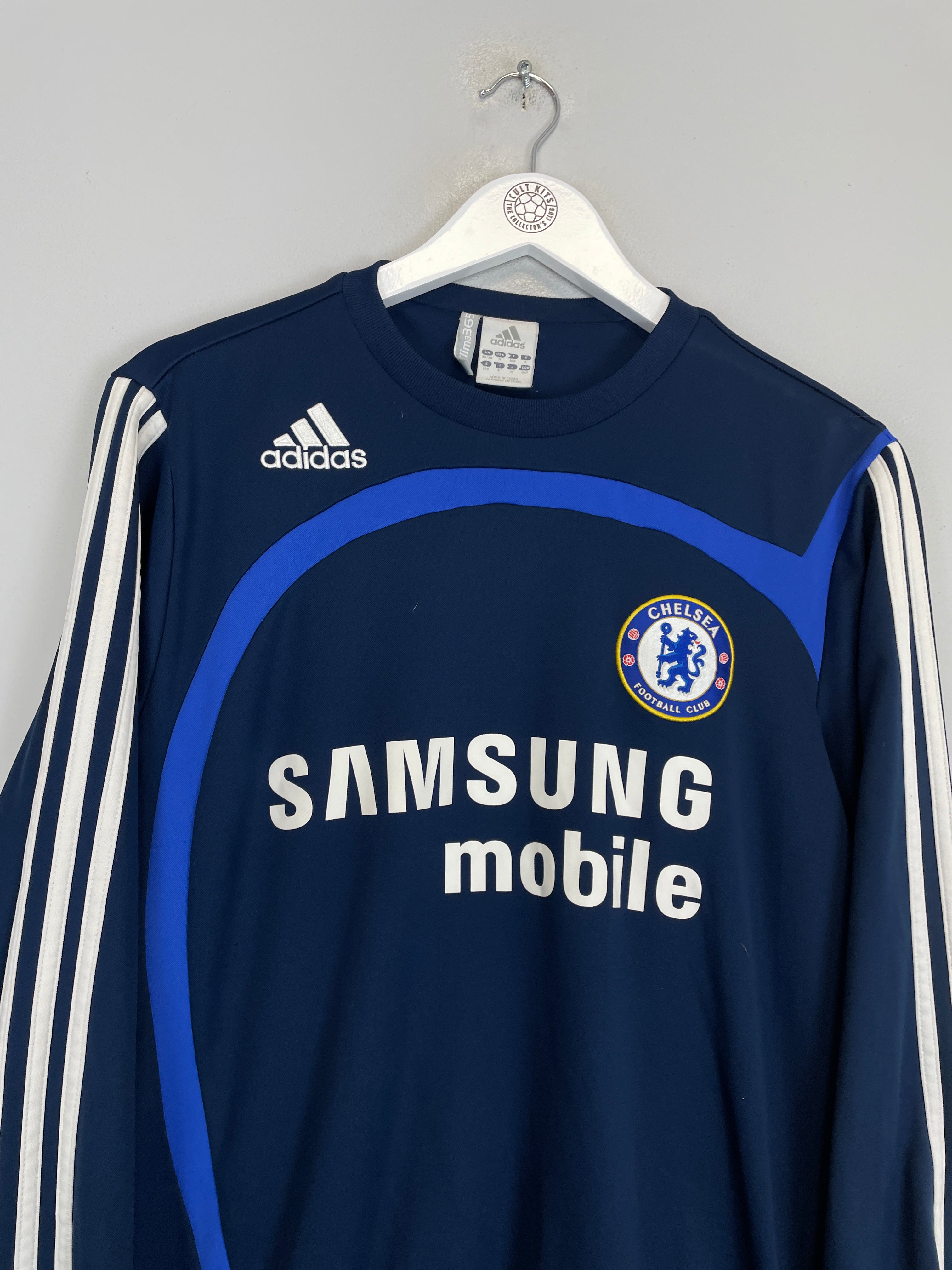 Shop 2007/08 CHELSEA JUMPER (S) ADIDAS, classic football shirts, vintage football shirts & retro soccer jerseys at Cult Kits