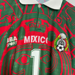 Shop 1998 MEXICO CAMPOS #1 THIRD SHIRT (L) ABA SPORT, classic football shirts, vintage football shirts & retro soccer jerseys at Cult Kits