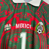 Shop 1998 MEXICO CAMPOS #1 THIRD SHIRT (L) ABA SPORT, classic football shirts, vintage football shirts & retro soccer jerseys at Cult Kits