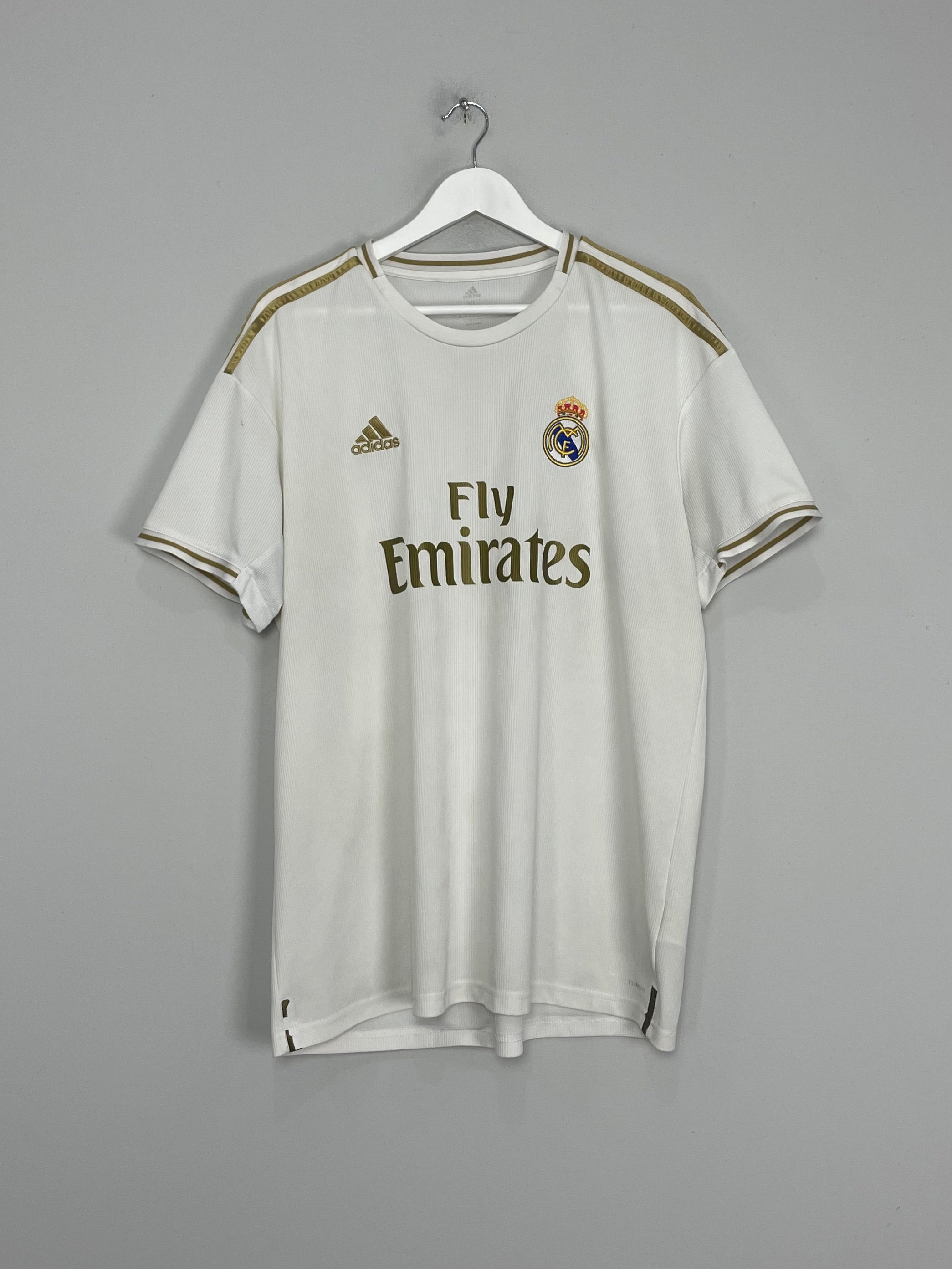Shop 2019/20 REAL MADRID HOME SHIRT (XL) ADIDAS, classic football shirts, vintage football shirts & retro soccer jerseys at Cult Kits