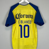 2003/04 CLUB AMERICA C.BLANCO #10 HOME SHIRT (L) NIKE