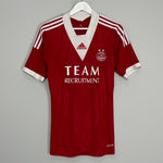Shop 2013/14 ABERDEEN HOME SHIRT (L) ADIDAS, classic football shirts, vintage football shirts & retro soccer jerseys at Cult Kits