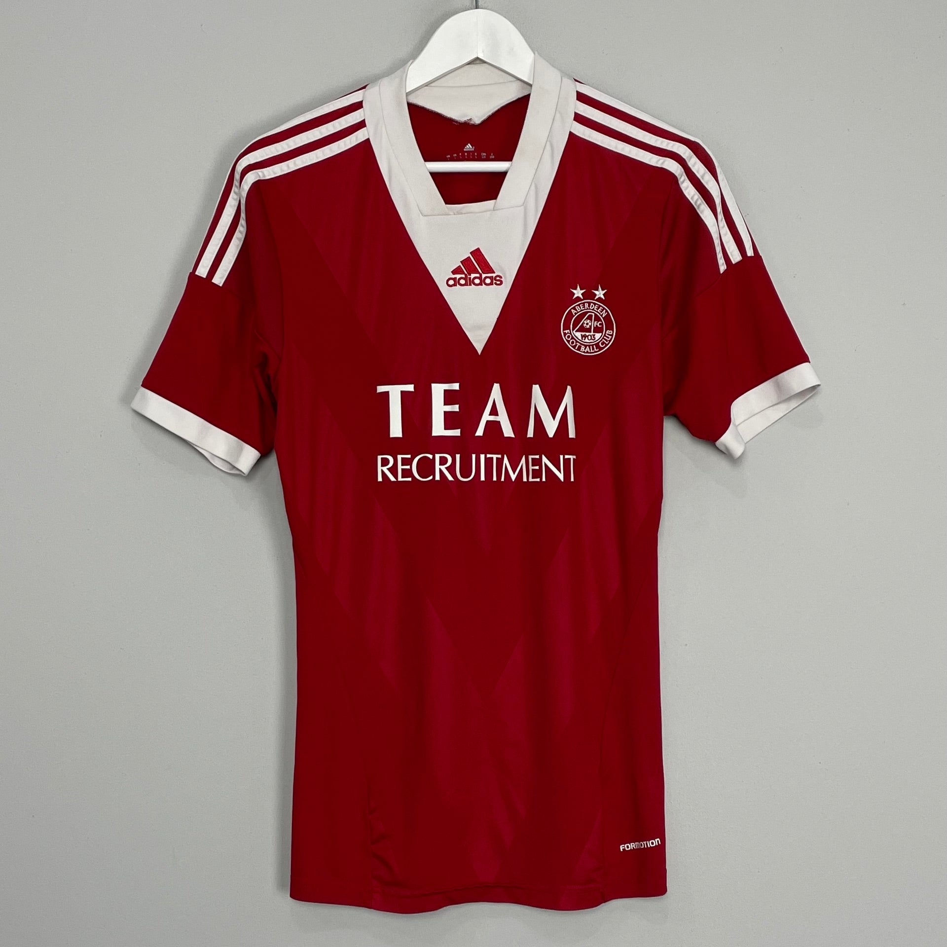 Shop 2013/14 ABERDEEN HOME SHIRT (L) ADIDAS, classic football shirts, vintage football shirts & retro soccer jerseys at Cult Kits