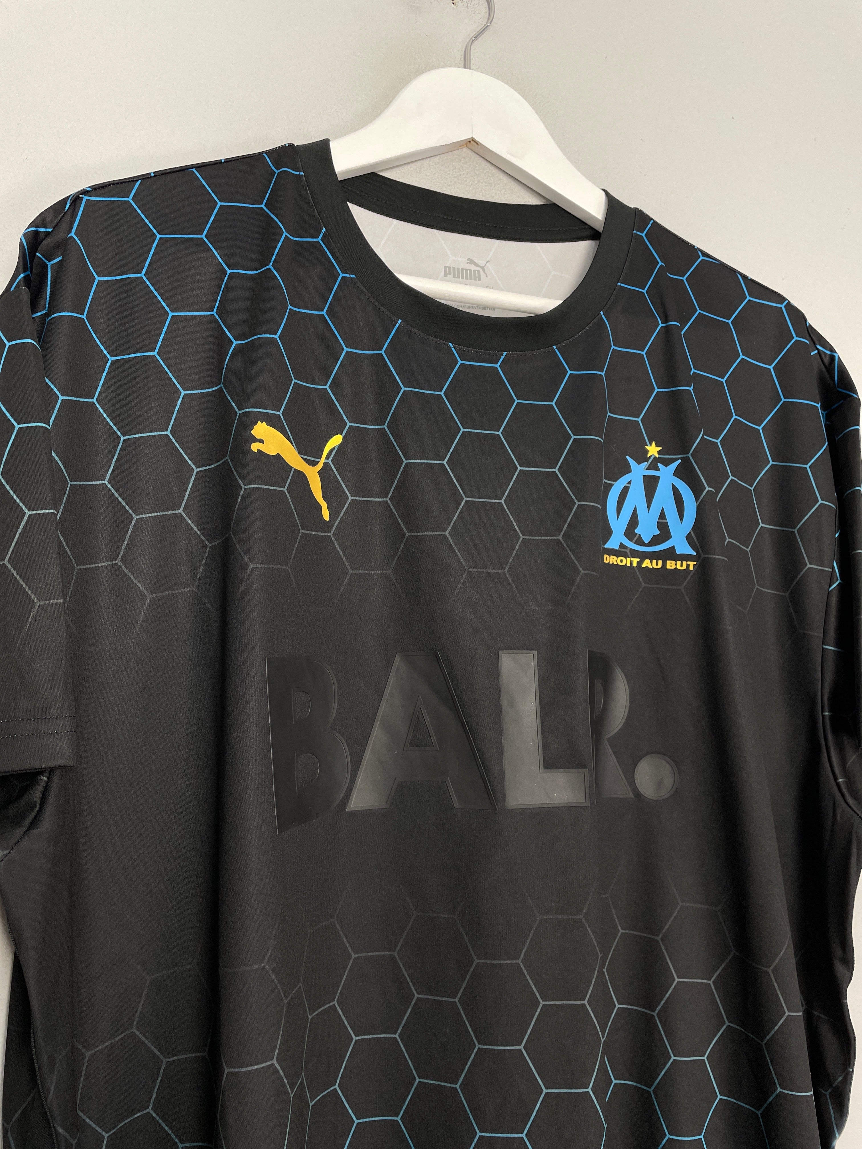 Shop 2020/21 MARSEILLE X BALR SHIRT (XL) PUMA, classic football shirts, vintage football shirts & retro soccer jerseys at Cult Kits