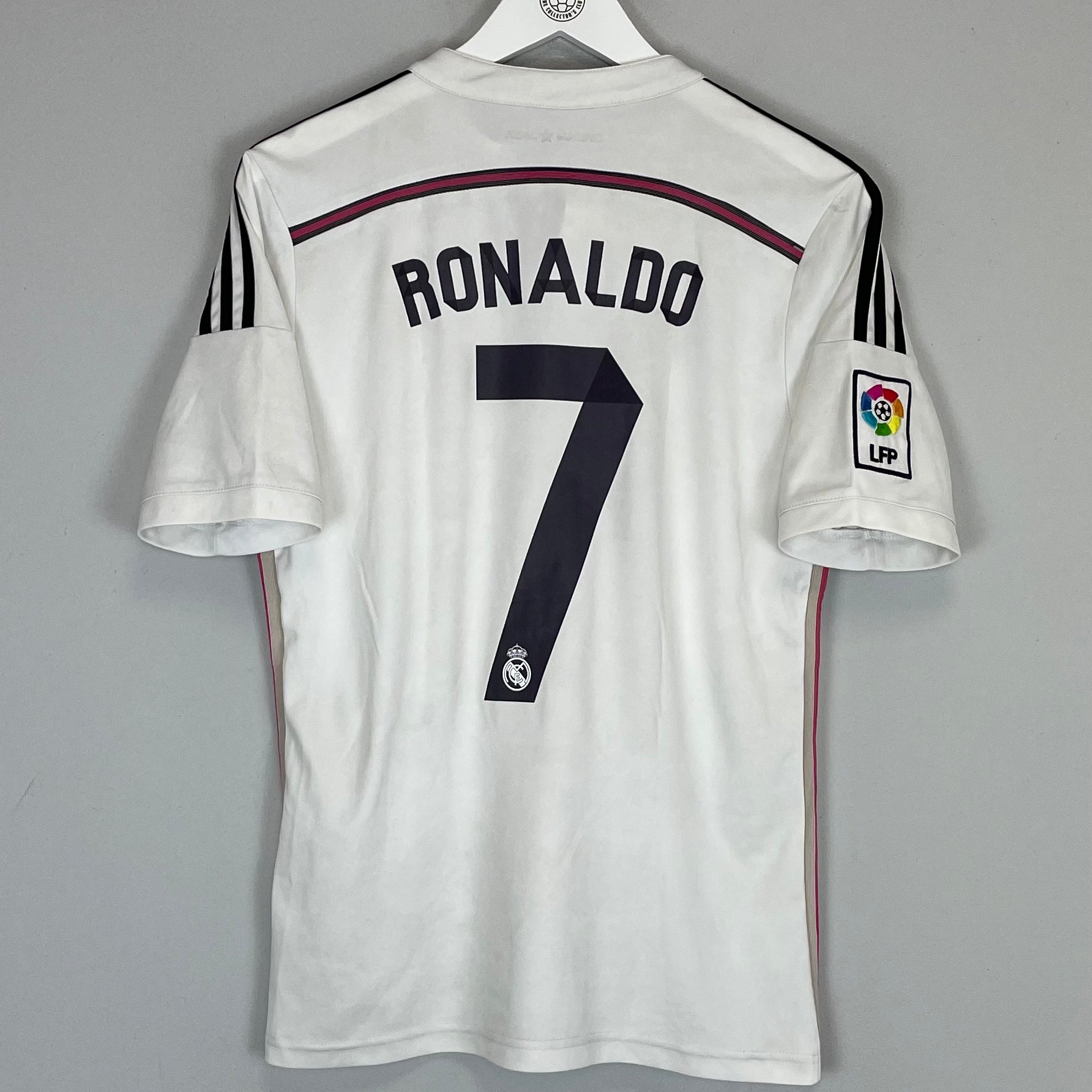 Shop 2014/15 REAL MADRID RONALDO #7 HOME SHIRT (XL.KIDS) ADIDAS, classic football shirts, vintage football shirts & retro soccer jerseys at Cult Kits