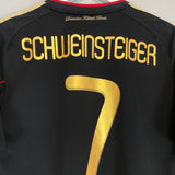 2010/11 GERMANY SCHWEINSTEIGER #7 AWAY SHIRT (M) ADIDAS