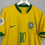Shop 2006/08 BRAZIL RONALDINHO #10 HOME SHIRT (L) NIKE, classic football shirts, vintage football shirts & retro soccer jerseys at Cult Kits