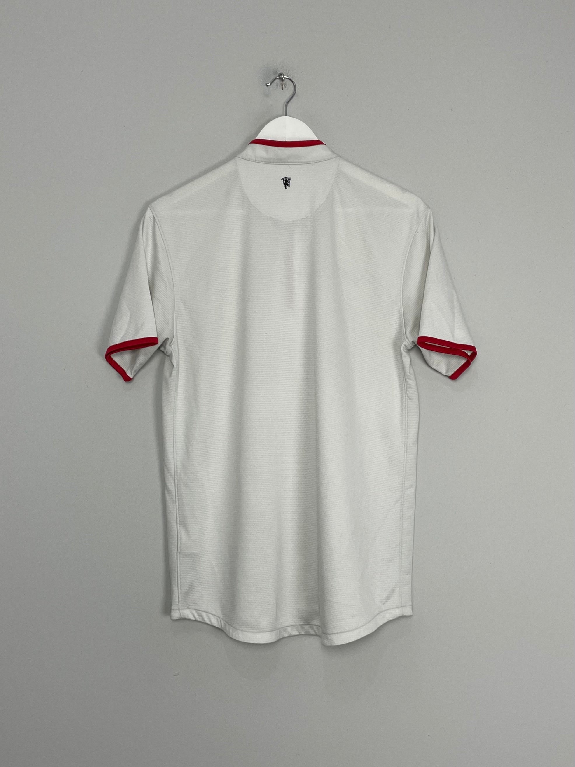 Shop 2012/14 MANCHESTER UNITED AWAY SHIRT (M) NIKE, classic football shirts, vintage football shirts & retro soccer jerseys at Cult Kits