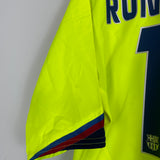 Shop 2005/06 BARCELONA RONALDINHO #10 AWAY SHIRT (XL) NIKE, classic football shirts, vintage football shirts & retro soccer jerseys at Cult Kits