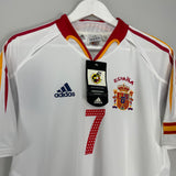 2004/06 SPAIN RAUL #7 *BNWT* AWAY SHIRT (S) ADIDAS