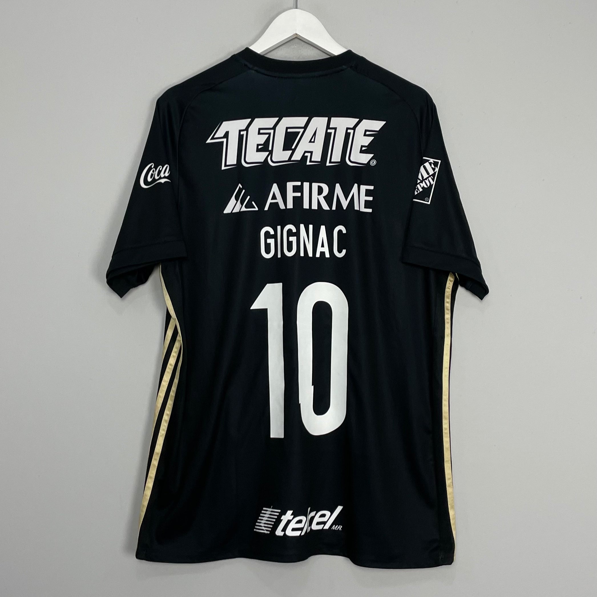 Shop 2016/17 TIGRES GIGNAC #10 THIRD SHIRT (XL) ADIDAS, classic football shirts, vintage football shirts & retro soccer jerseys at Cult Kits