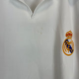 Shop 2001/02 REAL MADRID ZIDANE #5 *CENTENARY* HOME SHIRT (L) ADIDAS, classic football shirts, vintage football shirts & retro soccer jerseys at Cult Kits