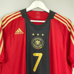Shop 2008/09 GERMANY SCHWEINSTEIGER #7 AWAY SHIRT (L) ADIDAS, classic football shirts, vintage football shirts & retro soccer jerseys at Cult Kits