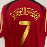 Shop 2008/09 GERMANY SCHWEINSTEIGER #7 AWAY SHIRT (L) ADIDAS, classic football shirts, vintage football shirts & retro soccer jerseys at Cult Kits