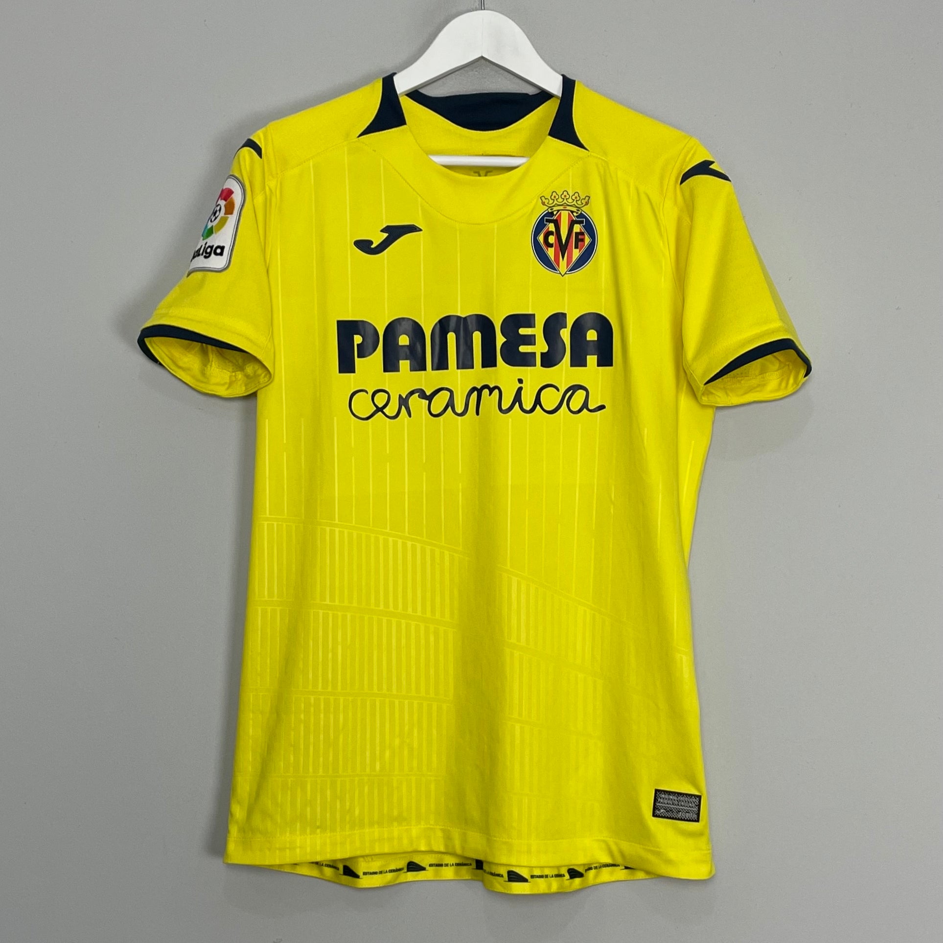 Shop 2022/23 VILLARREAL HOME SHIRT (M) JOMA, classic football shirts, vintage football shirts & retro soccer jerseys at Cult Kits