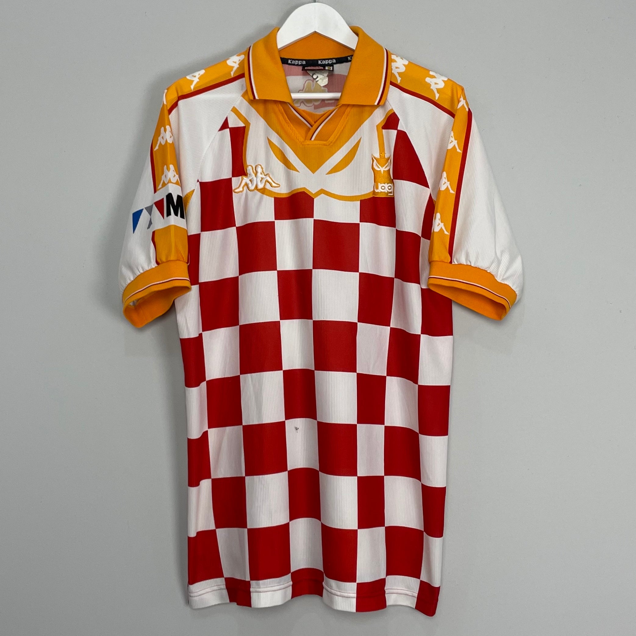 Shop 1999/00 TECOS FC HOME SHIRT (XL) KAPPA, classic football shirts, vintage football shirts & retro soccer jerseys at Cult Kits