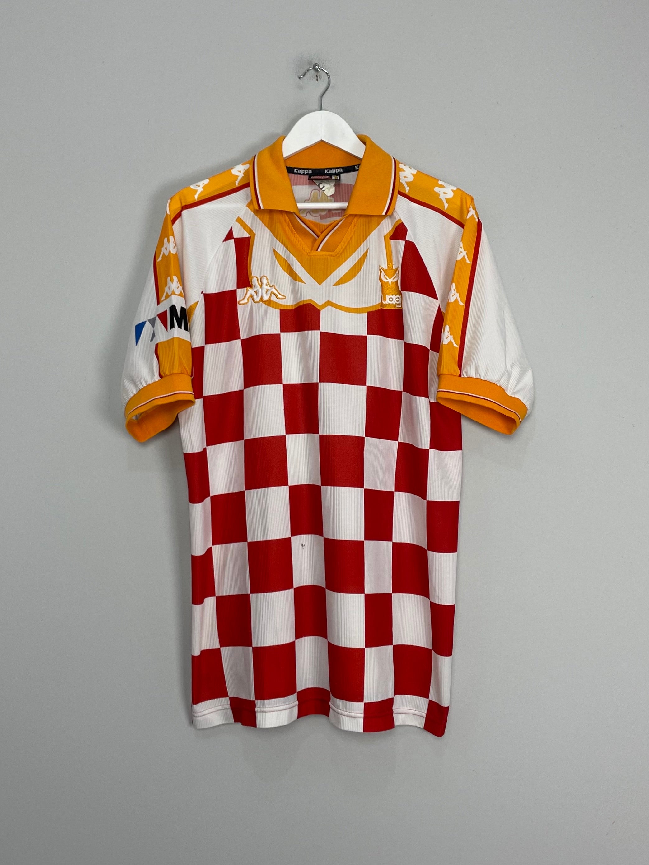 Shop 1999/00 TECOS FC HOME SHIRT (XL) KAPPA, classic football shirts, vintage football shirts & retro soccer jerseys at Cult Kits