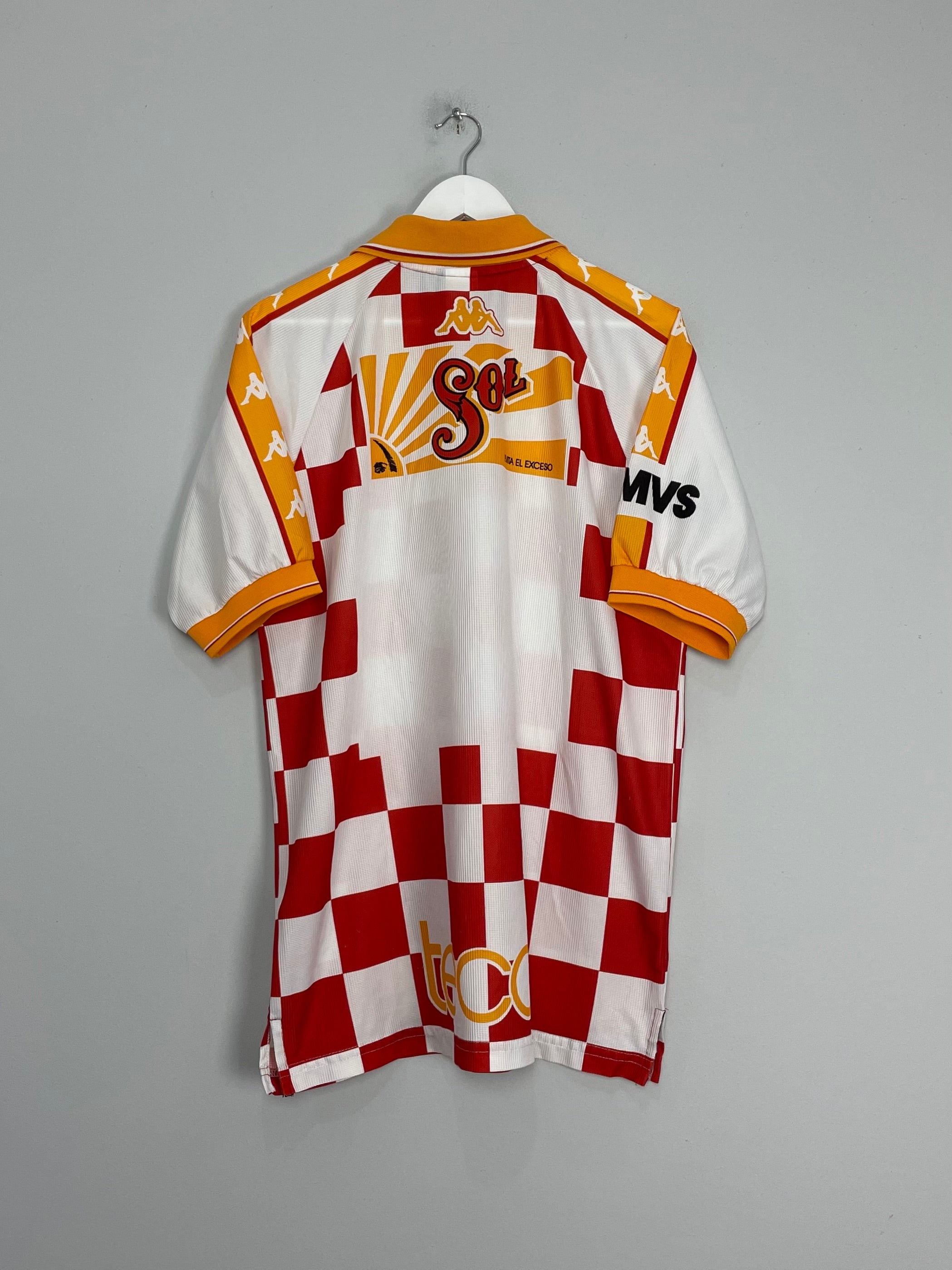 Shop 1999/00 TECOS FC HOME SHIRT (XL) KAPPA, classic football shirts, vintage football shirts & retro soccer jerseys at Cult Kits
