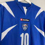 2006/07 SERBIA STANKOVIC #10 HOME SHIRT (M) LOTTO