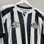 Shop 2020/21 SANTOS HOME SHIRT (L) UMBRO, classic football shirts, vintage football shirts & retro soccer jerseys at Cult Kits