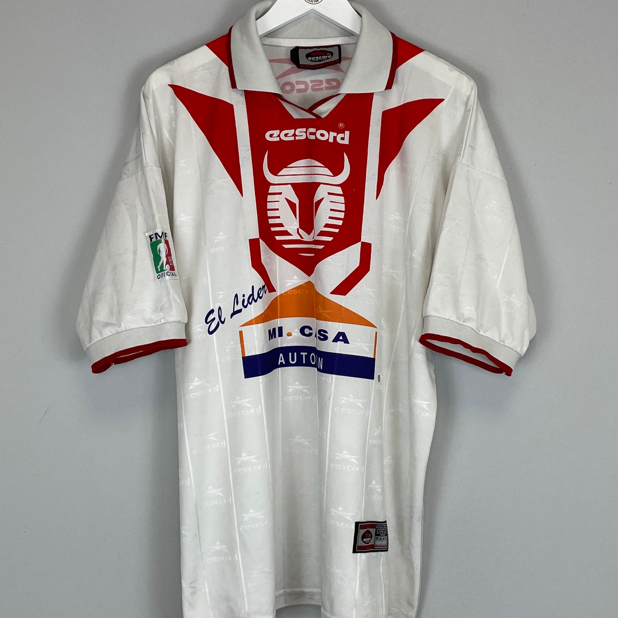 Shop 1998/99 TOROS NEZA #15 AWAY SHIRT (XL) EESCORD, classic football shirts, vintage football shirts & retro soccer jerseys at Cult Kits