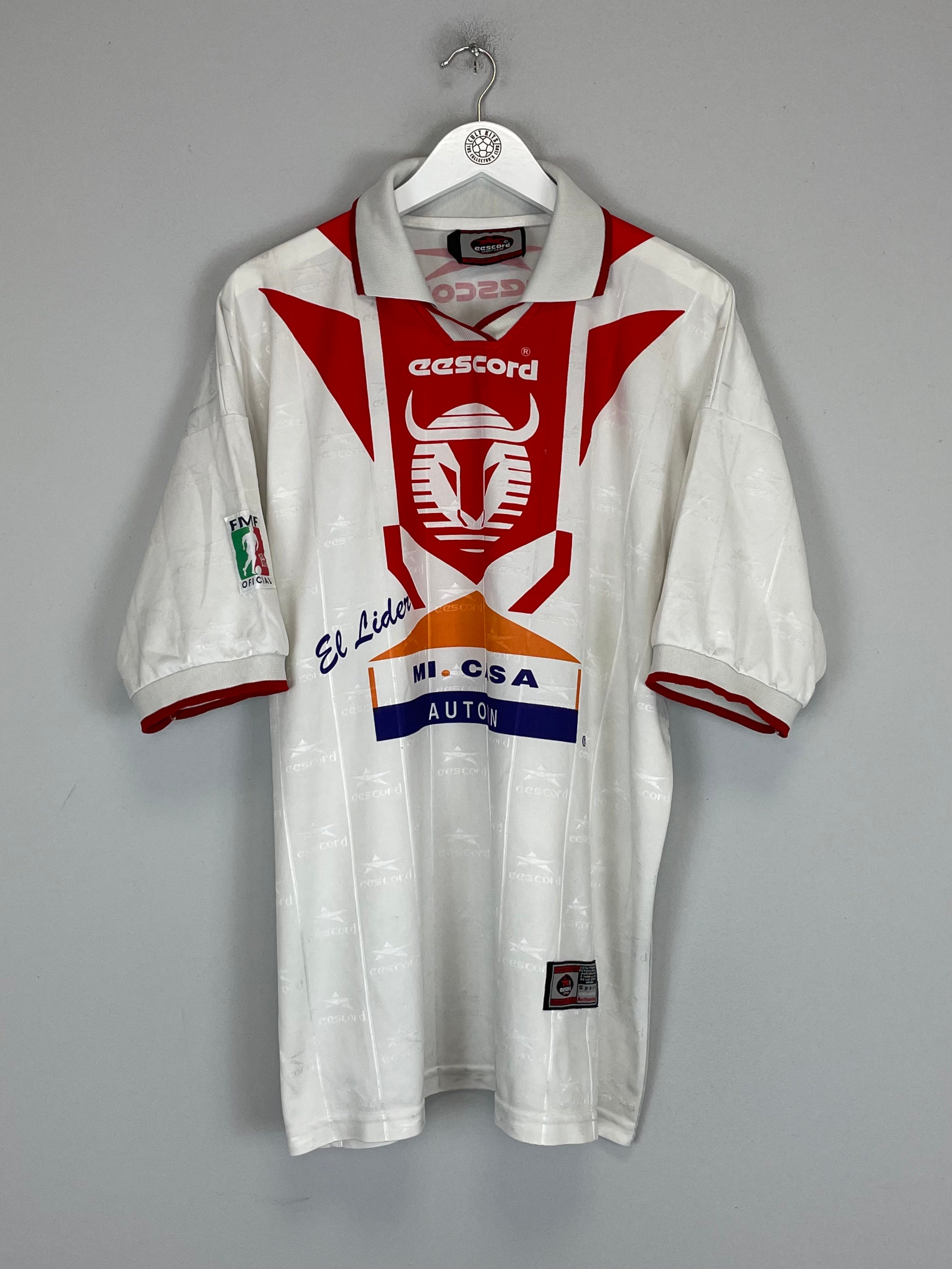 Shop 1998/99 TOROS NEZA #15 AWAY SHIRT (XL) EESCORD, classic football shirts, vintage football shirts & retro soccer jerseys at Cult Kits