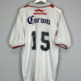 1998/99 TOROS NEZA #15 AWAY SHIRT (XL) EESCORD