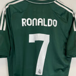Shop 2012/13 REAL MADRID RONALDO #7 THIRD SHIRT (L) ADIDAS, classic football shirts, vintage football shirts & retro soccer jerseys at Cult Kits