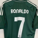 Shop 2012/13 REAL MADRID RONALDO #7 THIRD SHIRT (L) ADIDAS, classic football shirts, vintage football shirts & retro soccer jerseys at Cult Kits