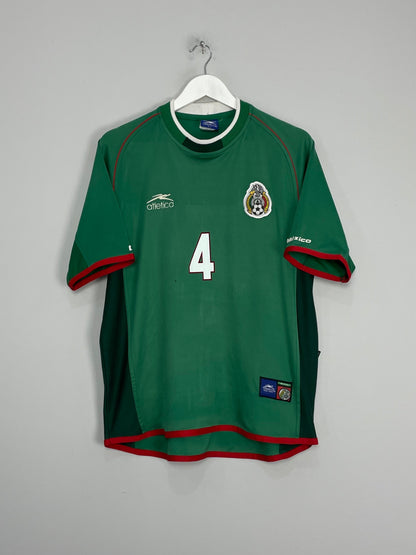 2001/02 MEXICO MARQUEZ #4 HOME SHIRT (L) ATLETICA