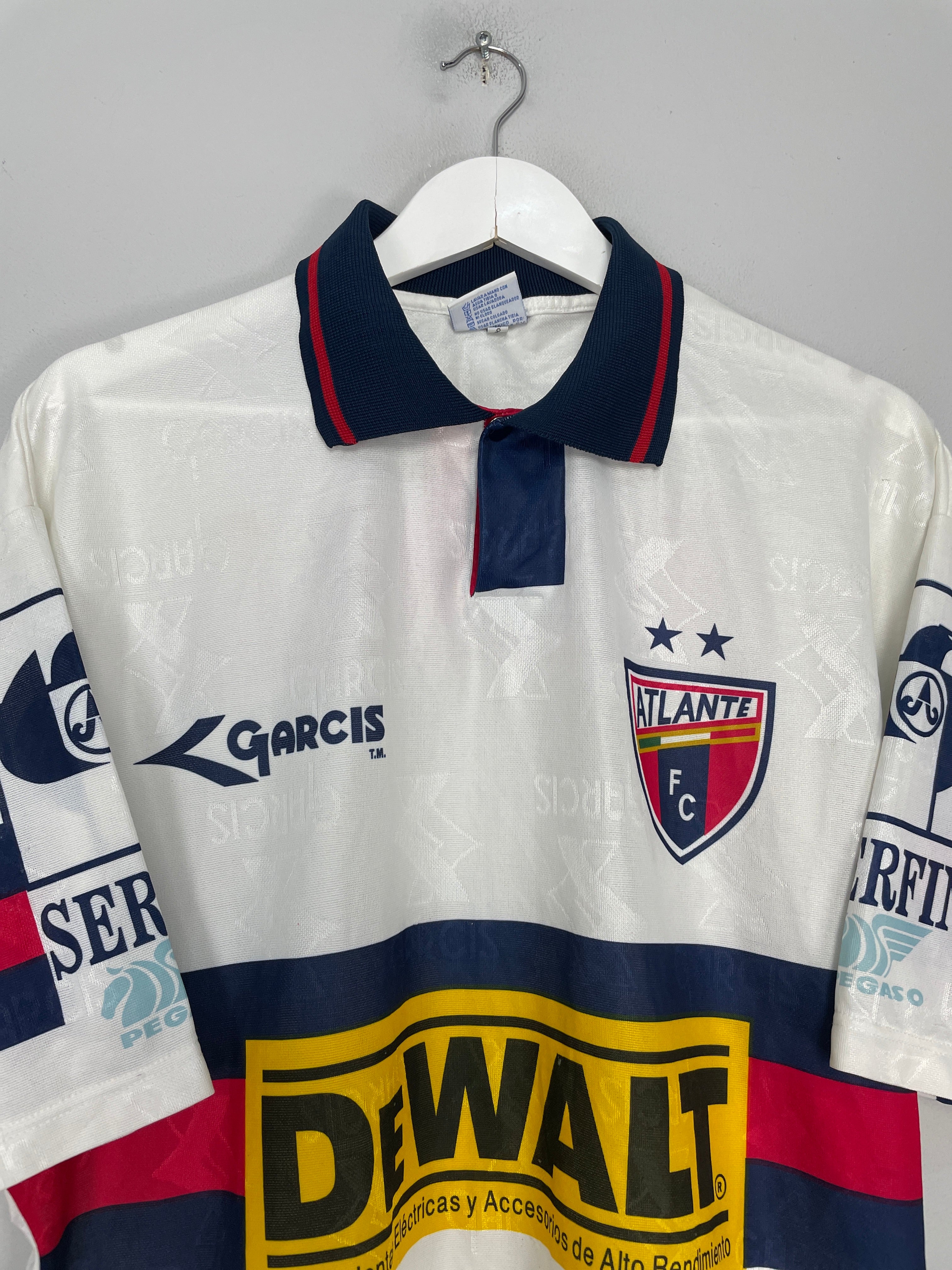 Shop 1997/98 ATLANTE AWAY SHIRT (L) GARCIS, classic football shirts, vintage football shirts & retro soccer jerseys at Cult Kits