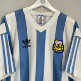 1990/91 ARGENTINA HOME SHIRT (XL) ADIDAS