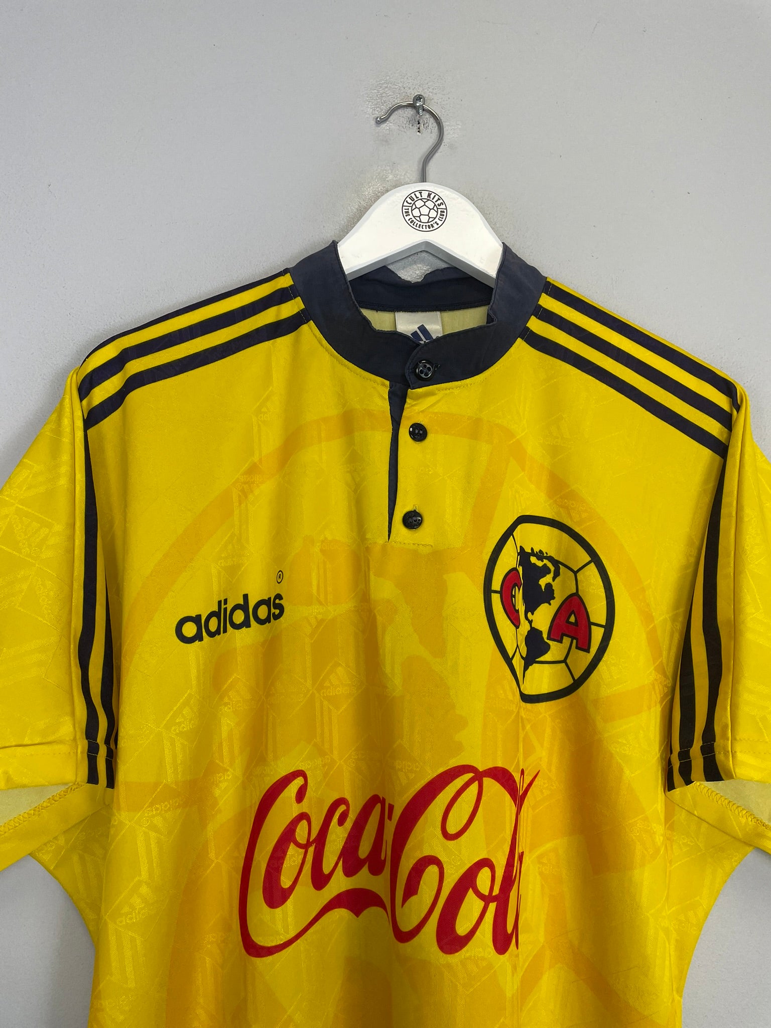 Shop 1996/98 CLUB AMERICA #12 HOME SHIRT (M) ADIDAS, classic football shirts, vintage football shirts & retro soccer jerseys at Cult Kits