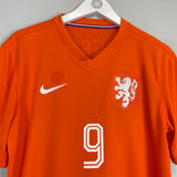 Shop 2014/15 NETHERLANDS V.PERSIE #9 HOME SHIRT (L) NIKE, classic football shirts, vintage football shirts & retro soccer jerseys at Cult Kits