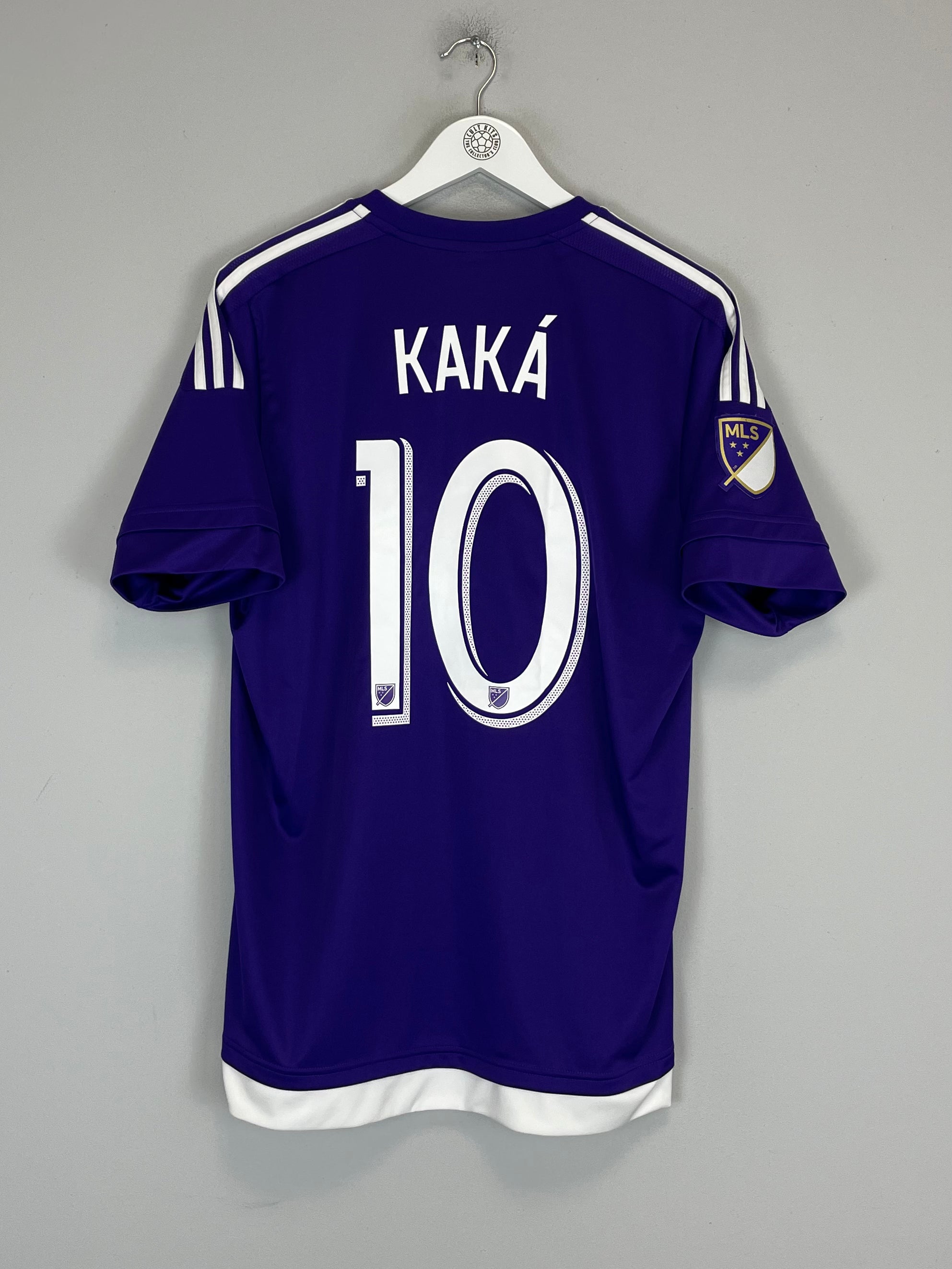 Shop 2015/16 ORLANDO CITY KAKA #10 HOME SHIRT (L) ADIDAS, classic football shirts, vintage football shirts & retro soccer jerseys at Cult Kits