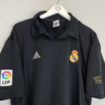 Shop 2002/03 REAL MADRID ZIDANE #5 *CENTENARY* AWAY SHIRT (XL) ADIDAS, classic football shirts, vintage football shirts & retro soccer jerseys at Cult Kits